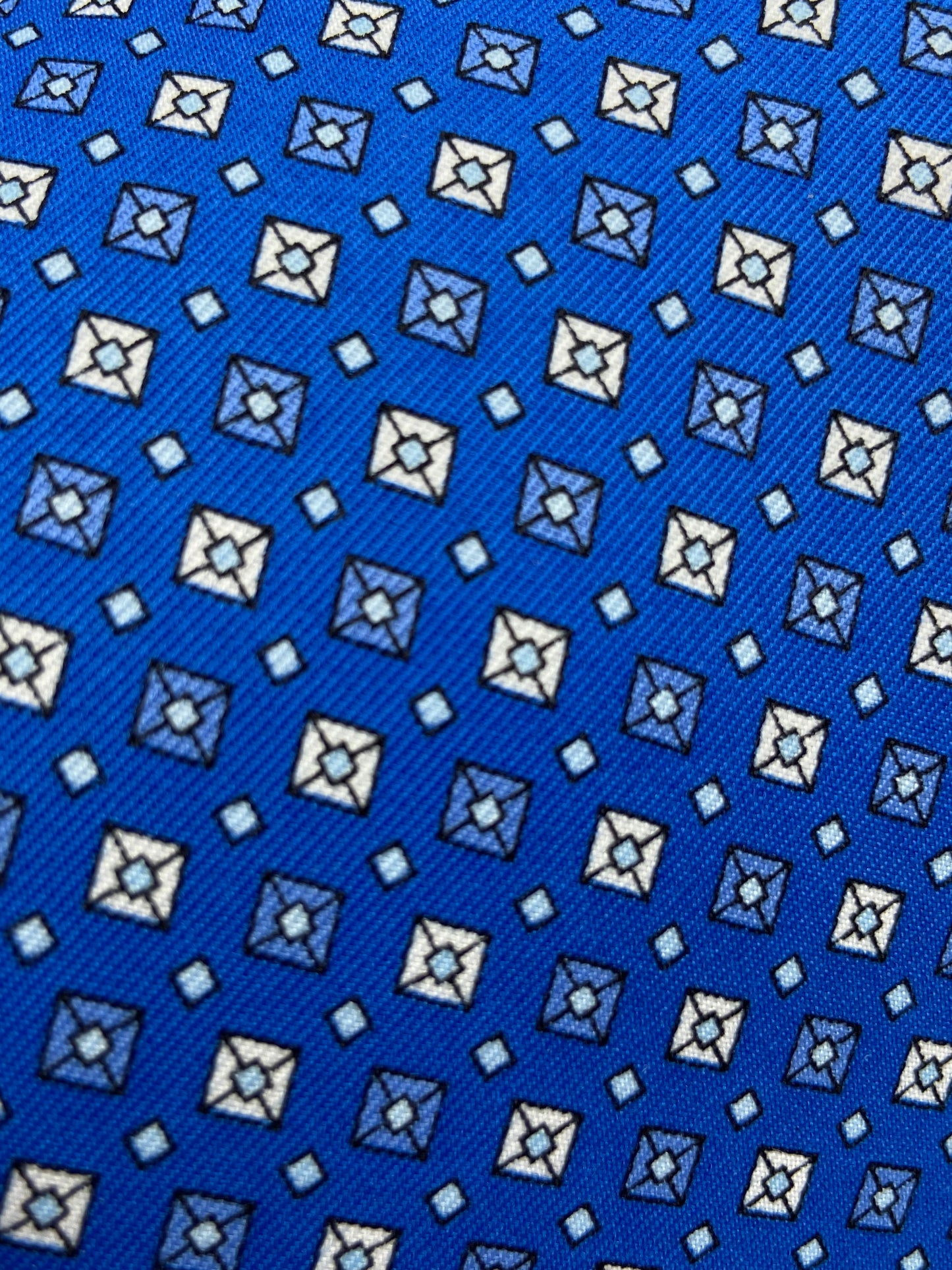 Cravatta - Optical Bluette