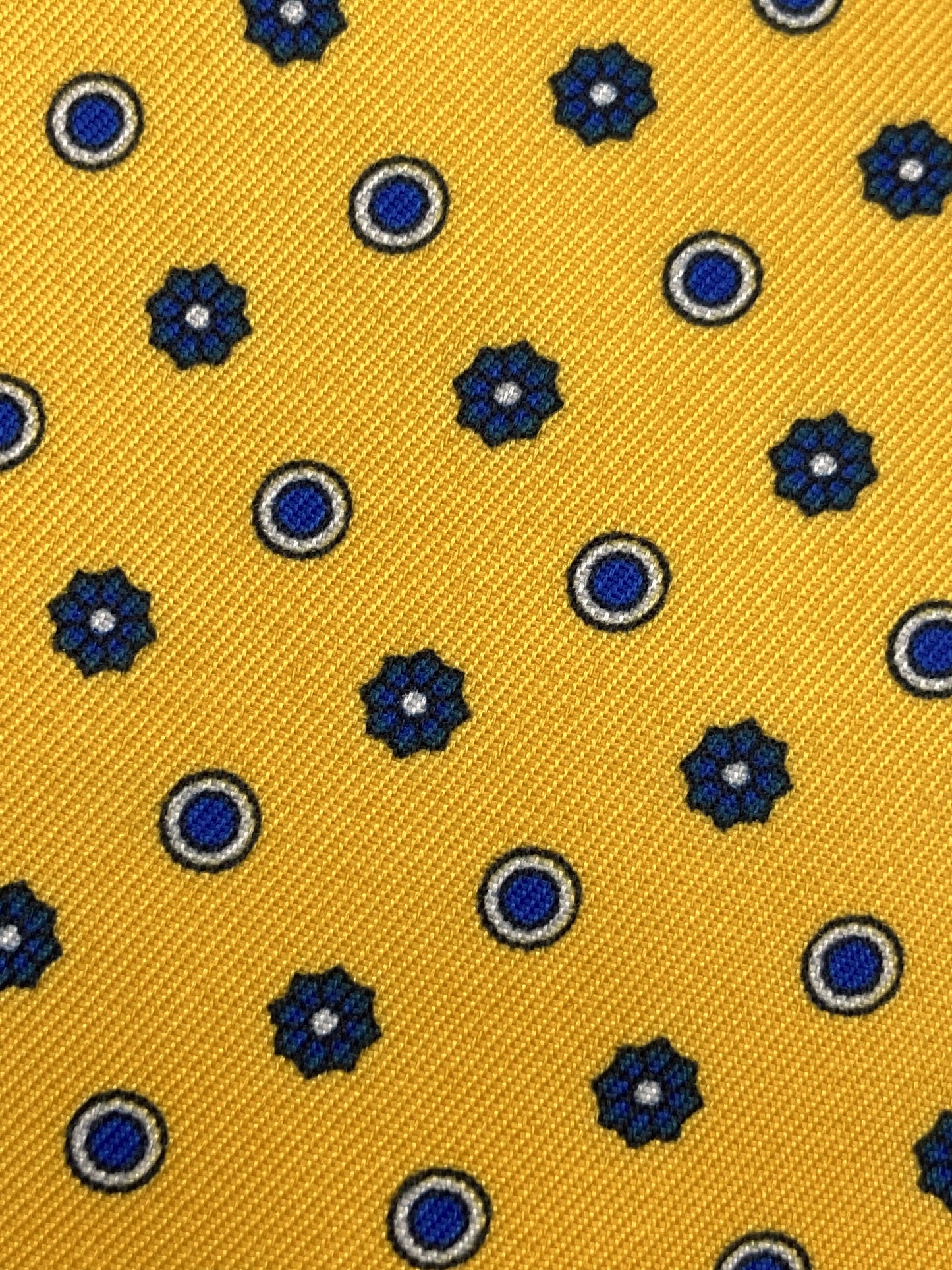 Cravatta - Circle Giallo