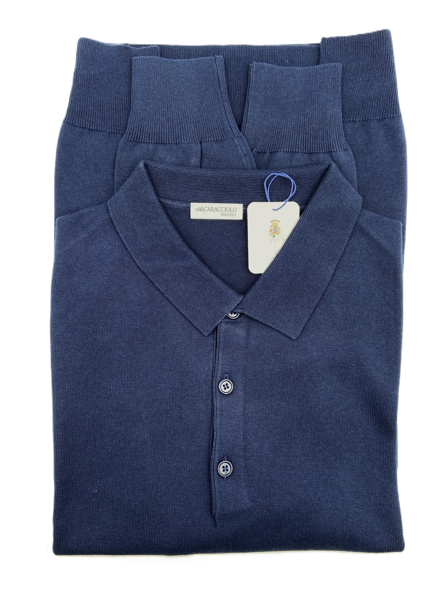 Polo tre bottoni - 100% cotone | A.Caracciolo