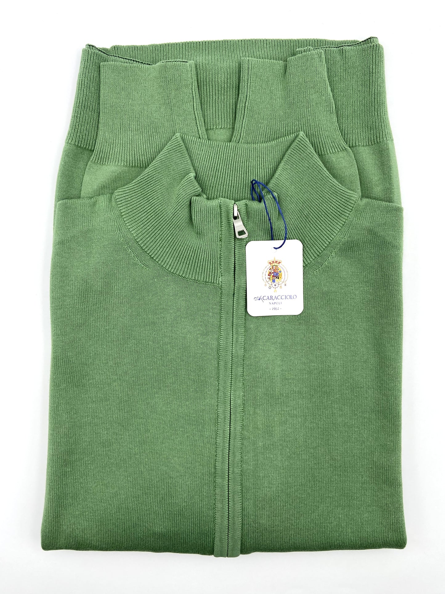 Maglia Long Zip - 100% cotone | A.Caracciolo