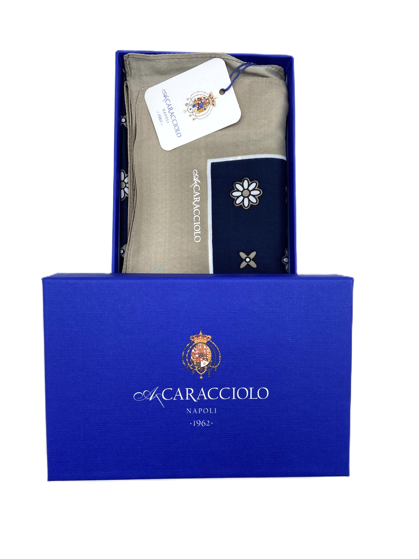 A.Caracciolo - Foulard Uomo - Daisy Blu