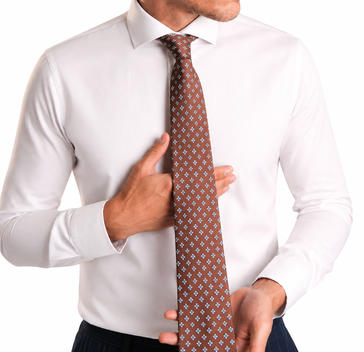 Cravatta - Elegance Marrone