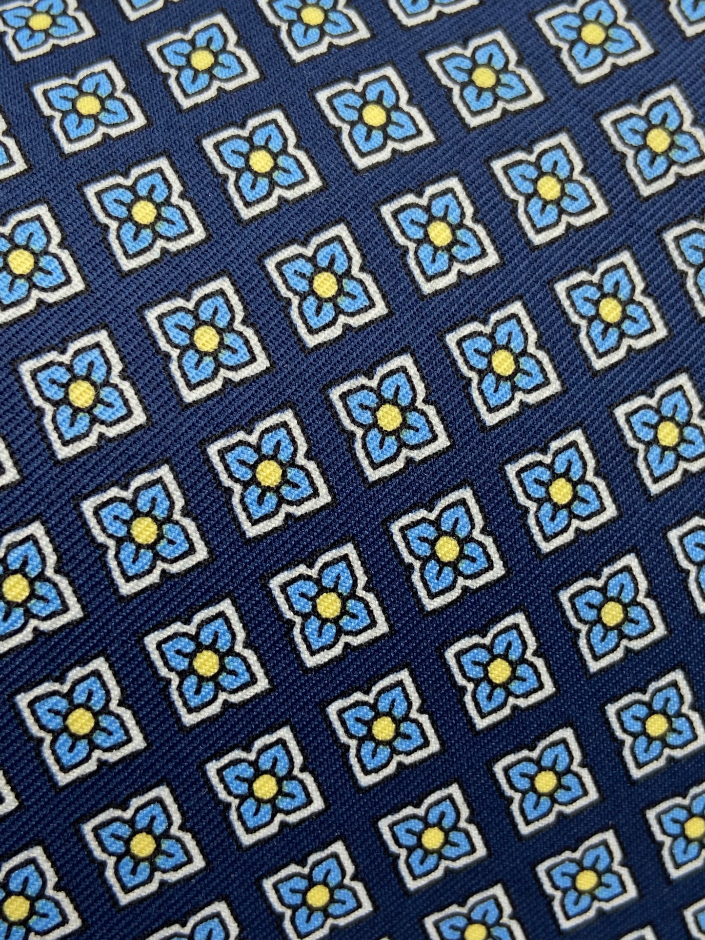 Cravatta - Flower Blu