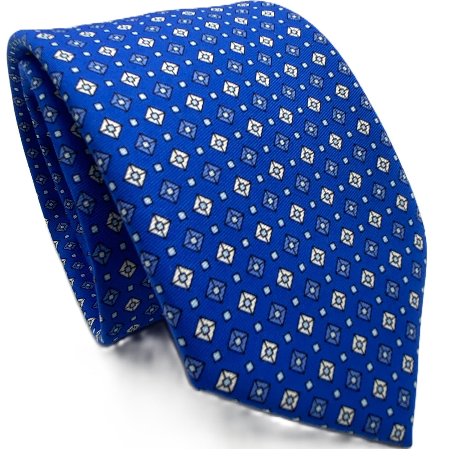 Cravatta - Optical Bluette