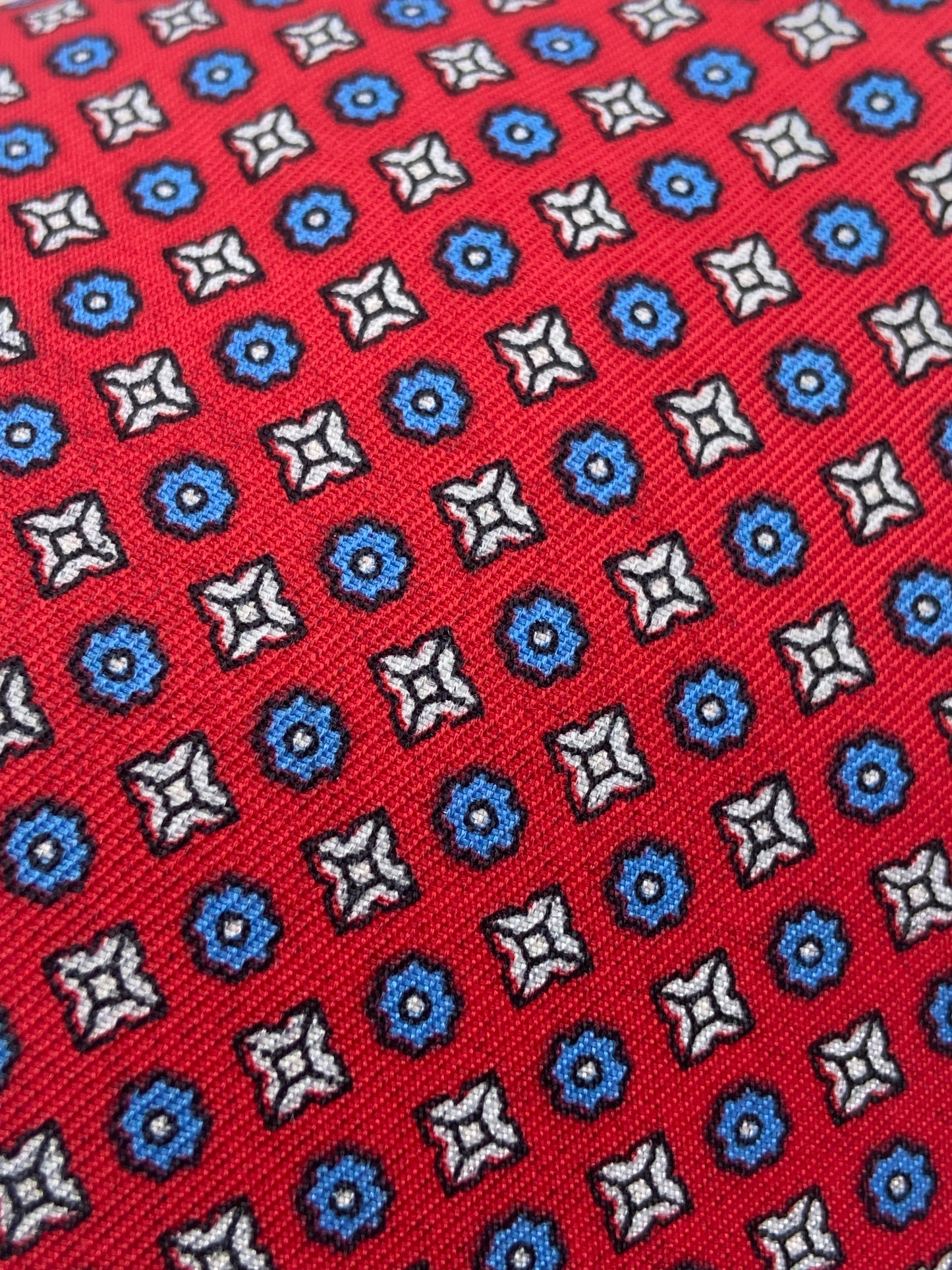 Cravatta - Optical Rosso
