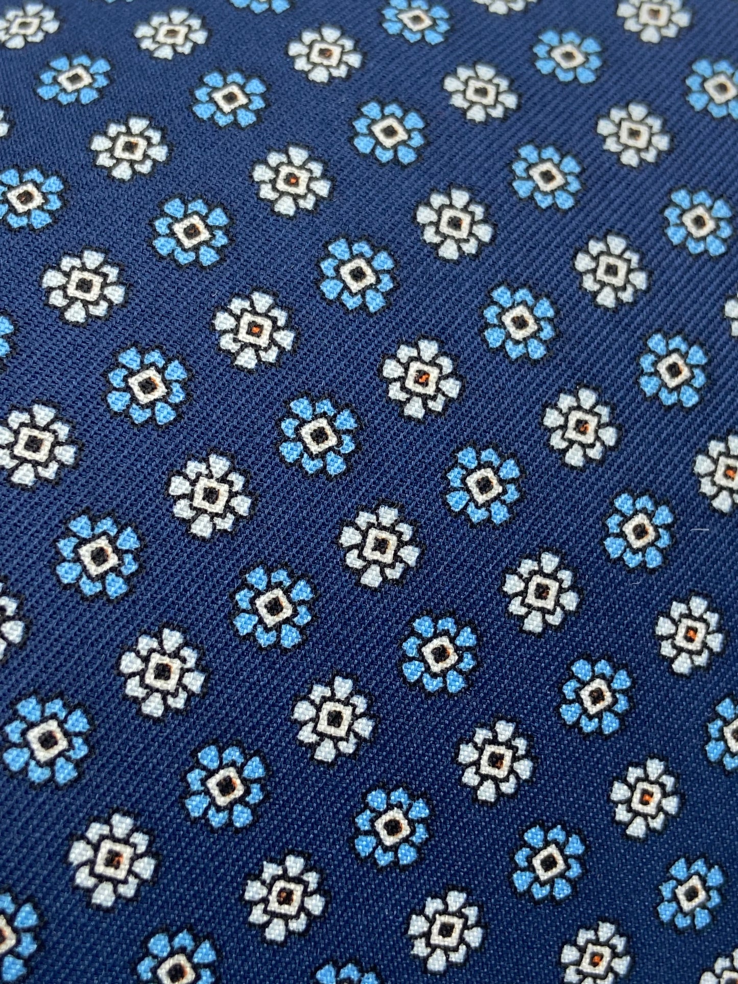 Cravatta - Snowflake Blu