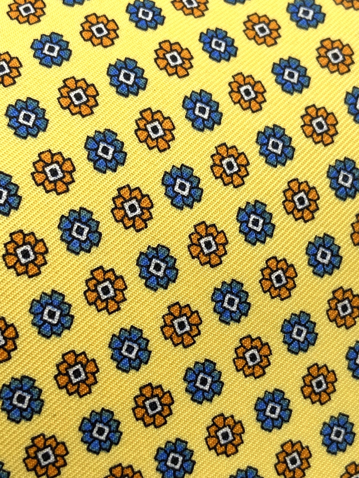 Cravatta - Snowlflake Giallo