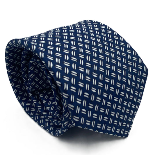 Cravatta - Blu Rise in seta italiana A.Caracciolo