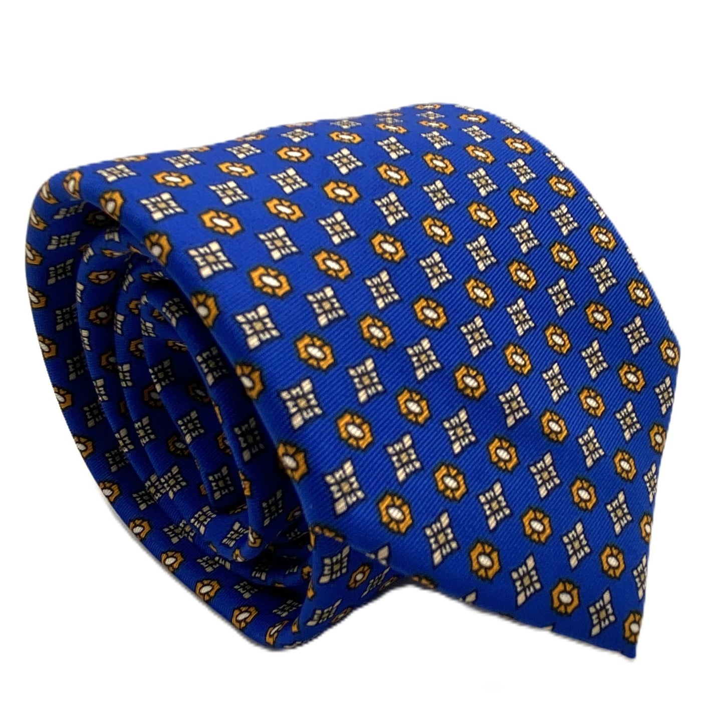 Cravatta S.Lucia Bluette in seta italiana A.Caracciolo