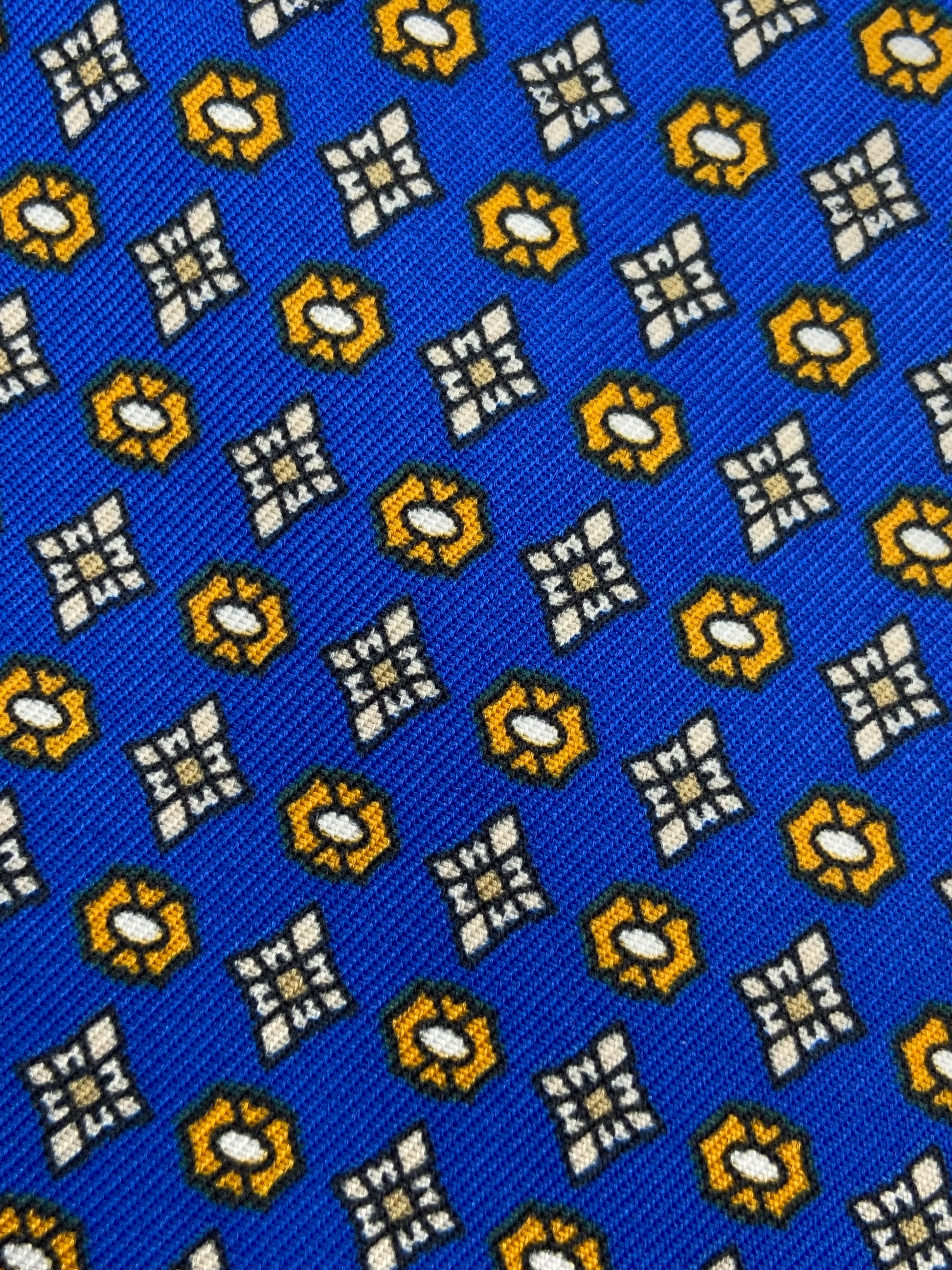 Cravatta S.Lucia Bluette in seta italiana A.Caracciolo