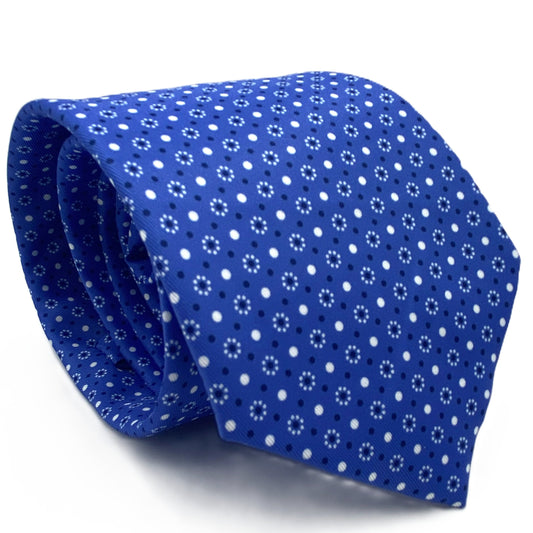 Cravatta Sky Flower in seta italiana A.Caracciolo