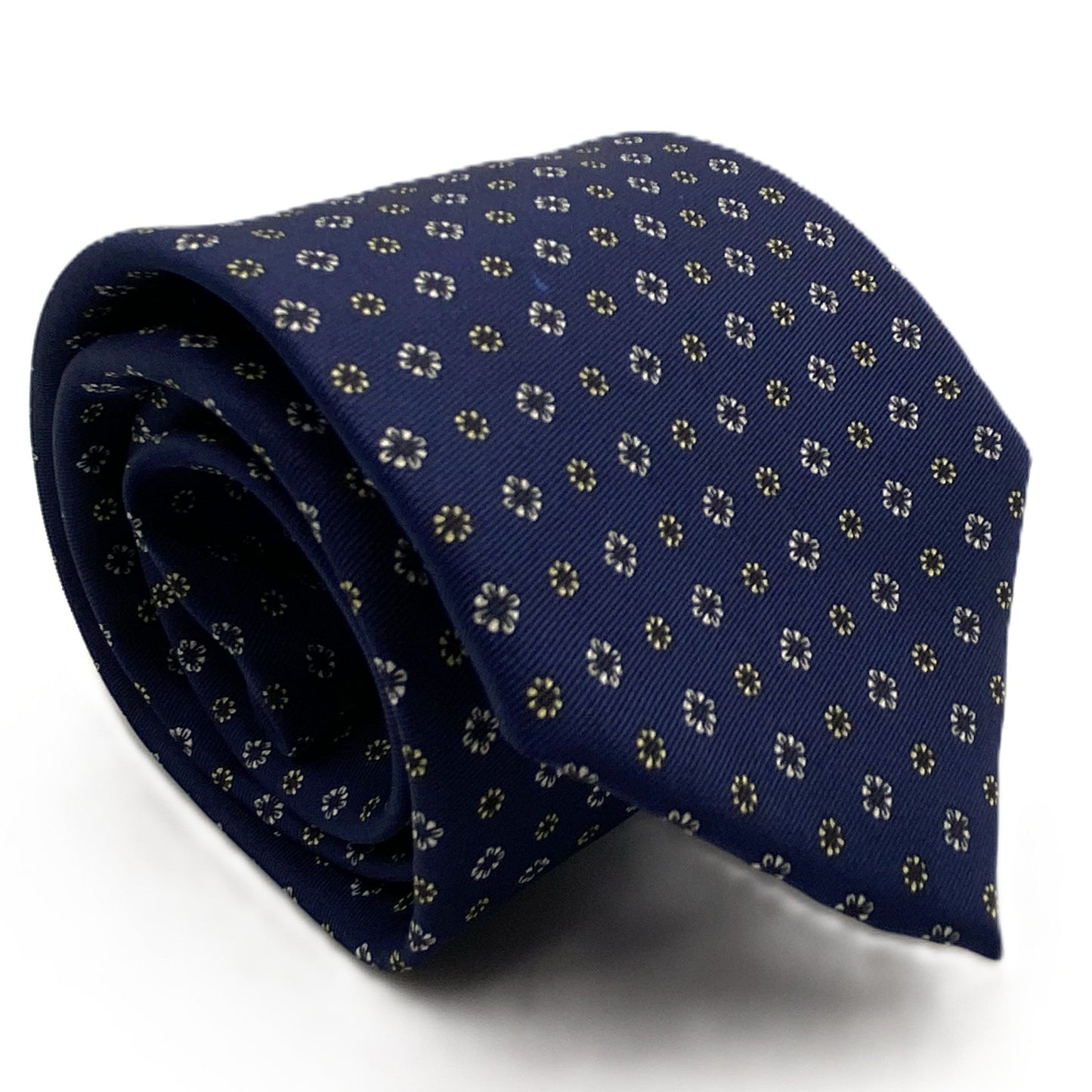 Cravatta Toledo Blu in seta italiana A.Caracciolo