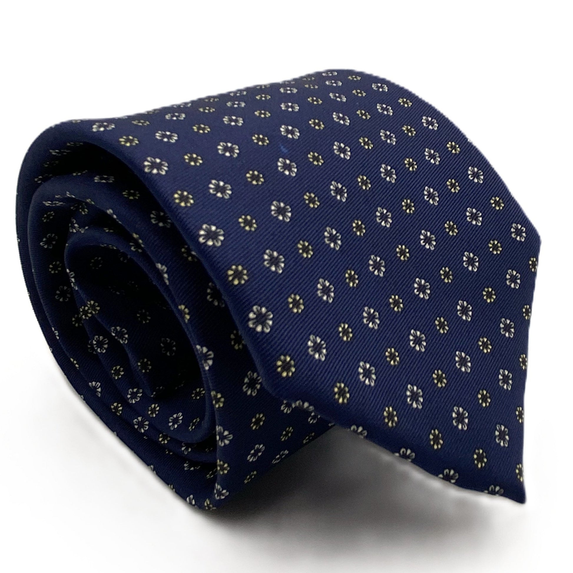 Cravatta Toledo Blu in seta italiana A.Caracciolo