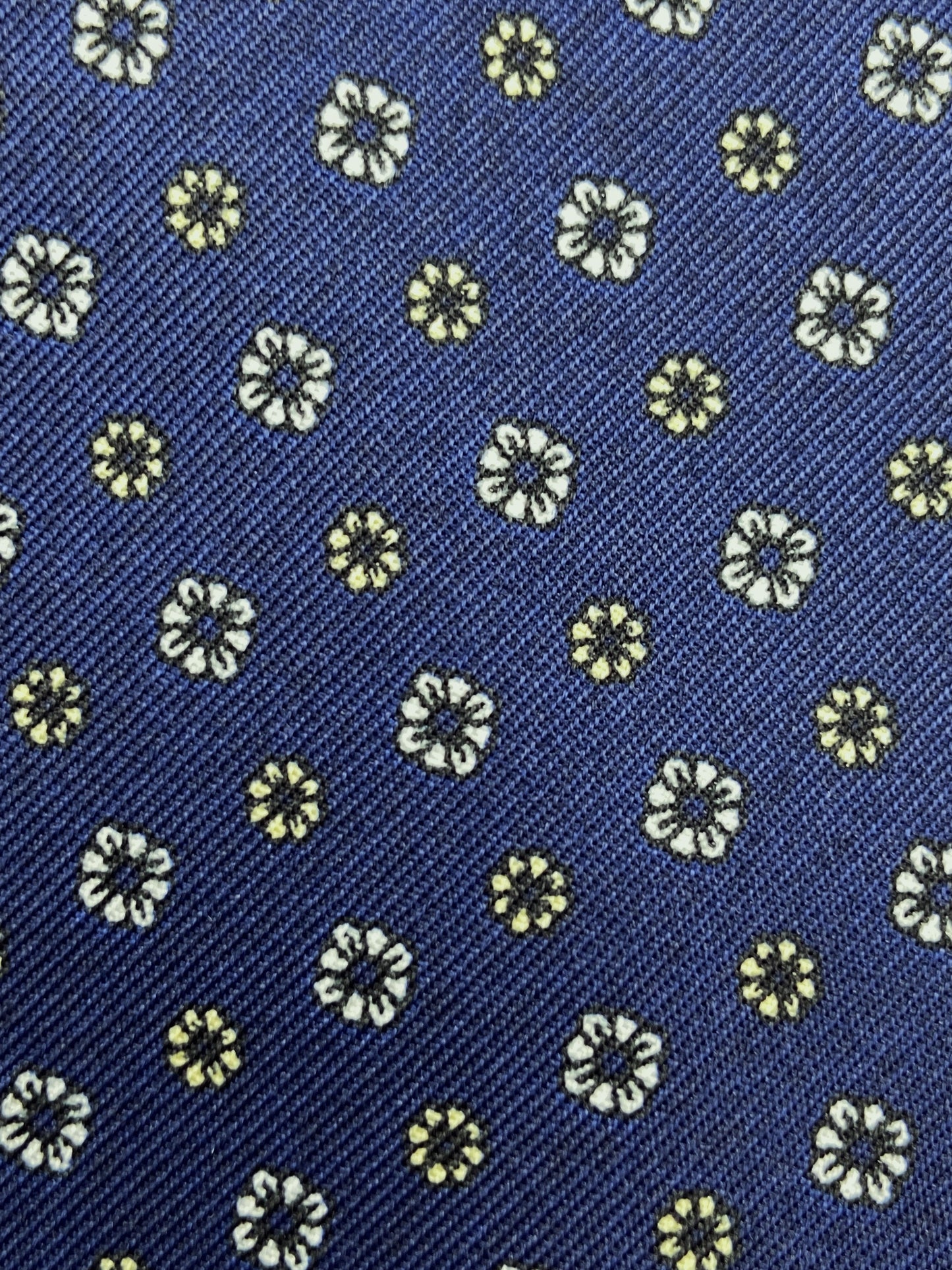 Cravatta Toledo Blu in seta italiana A.Caracciolo