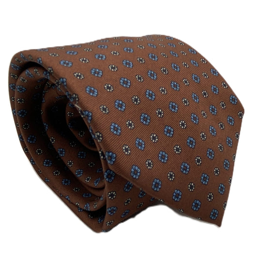 Cravatta Toledo Verde in seta italiana A.Caracciolo