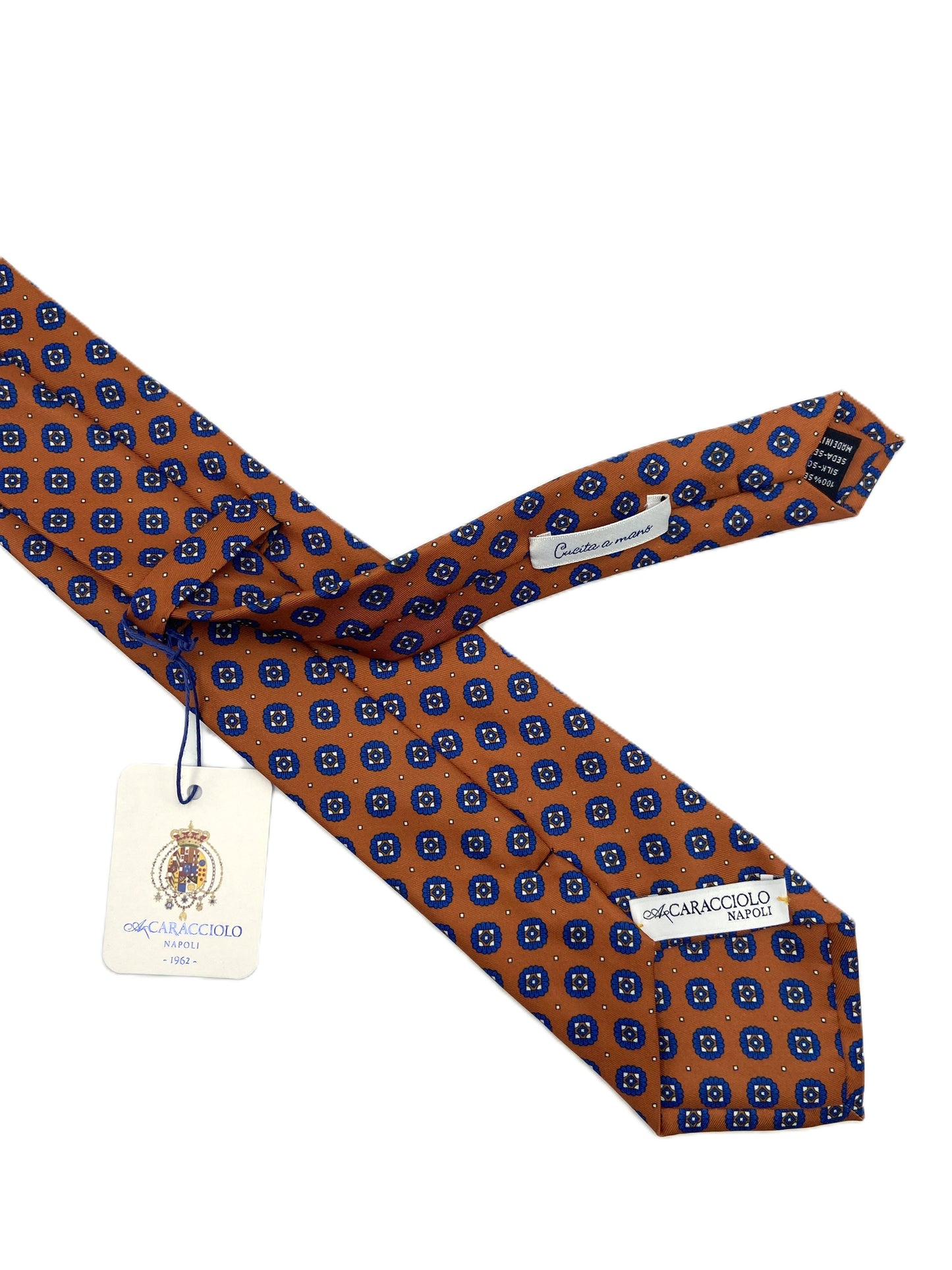 Cravatta Wimbledon in seta italiana A.Caracciolo
