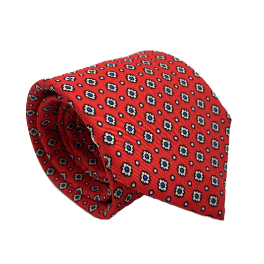 Cravatta 7 pieghe - Capri Rosso