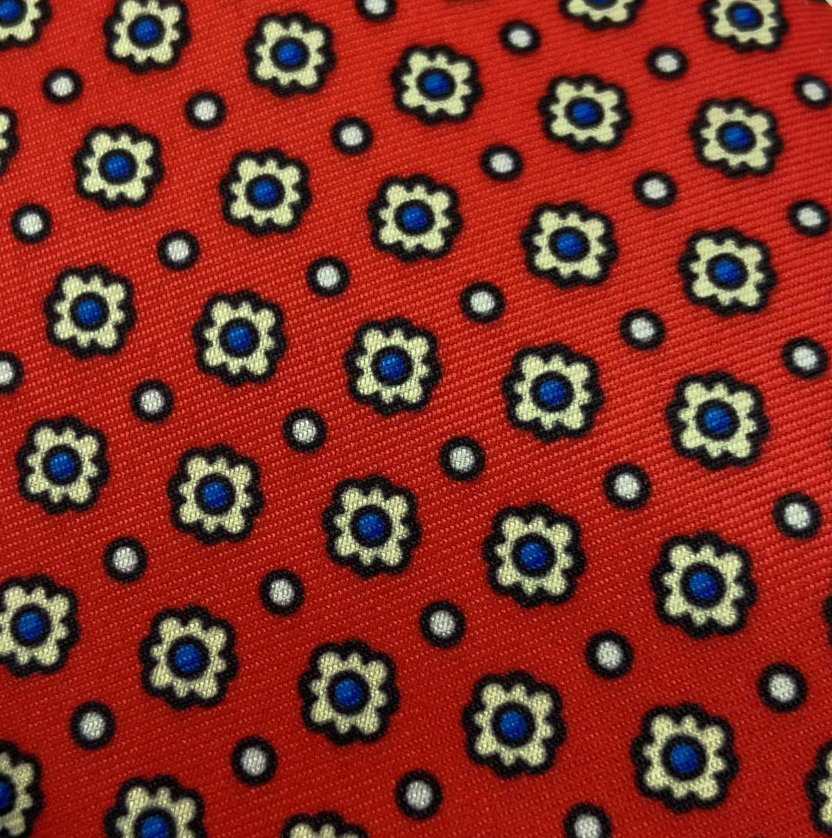 Cravatta 7 pieghe - Capri Rosso