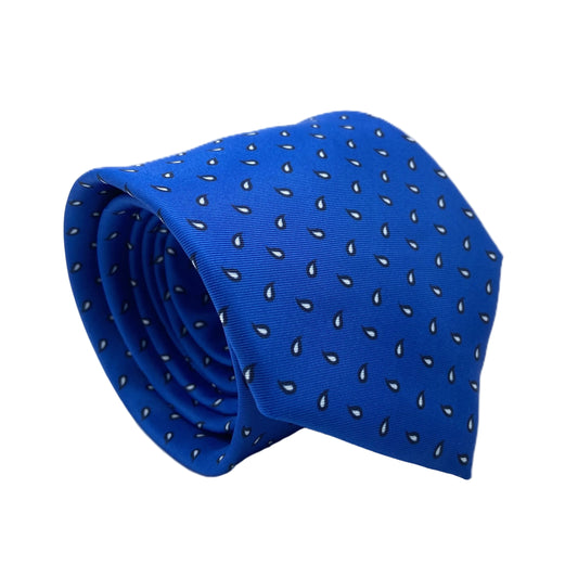 Cravatta - Gocce di Passione Bluette
