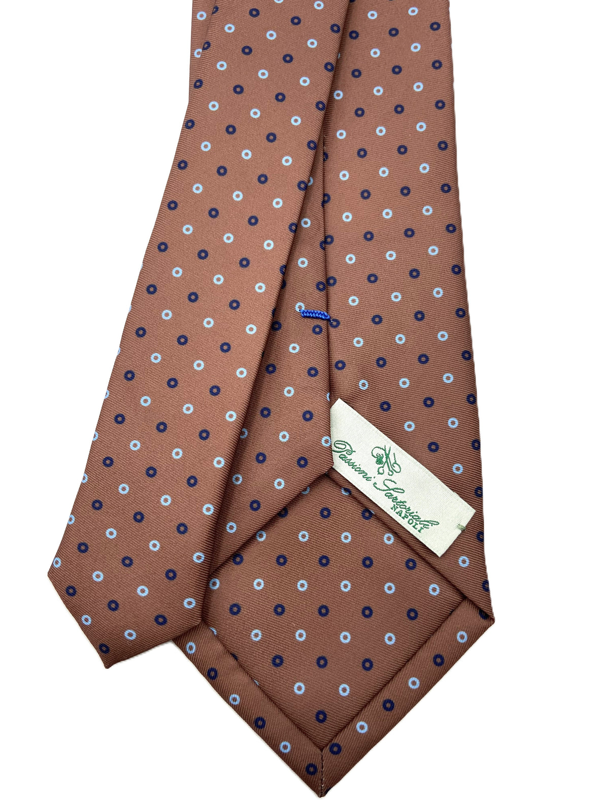 Cravatta - Cerchi Marrone Chiaro