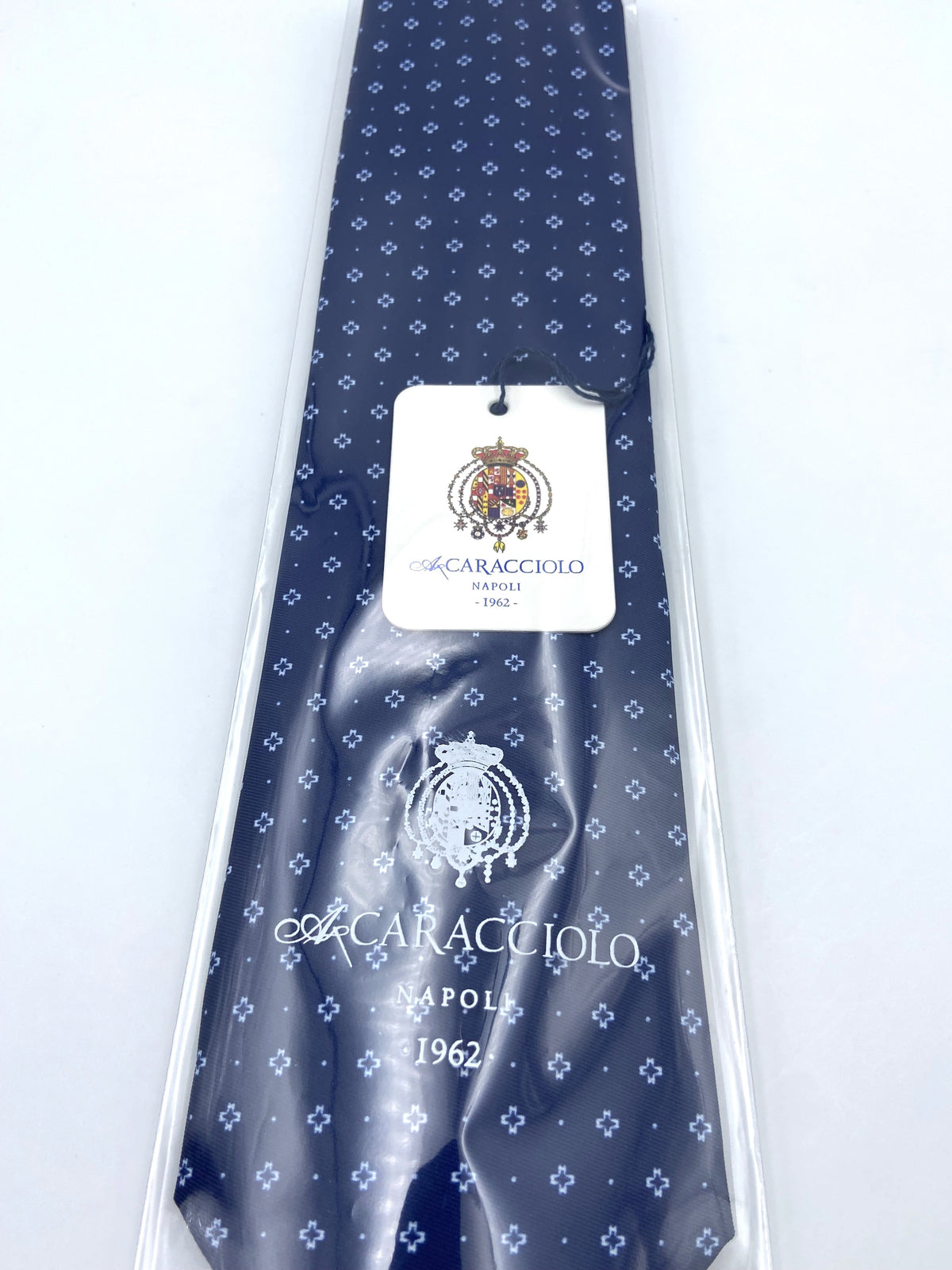 Cravatta - Cerchi Cross Blu