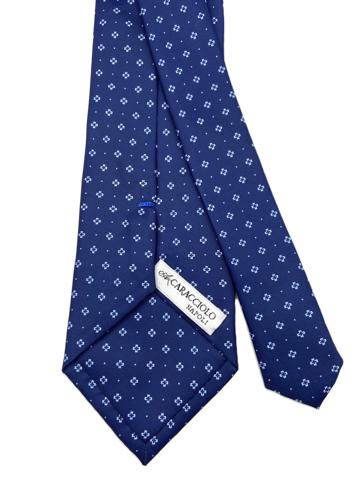 Cravatta - Cerchi Cross Blu
