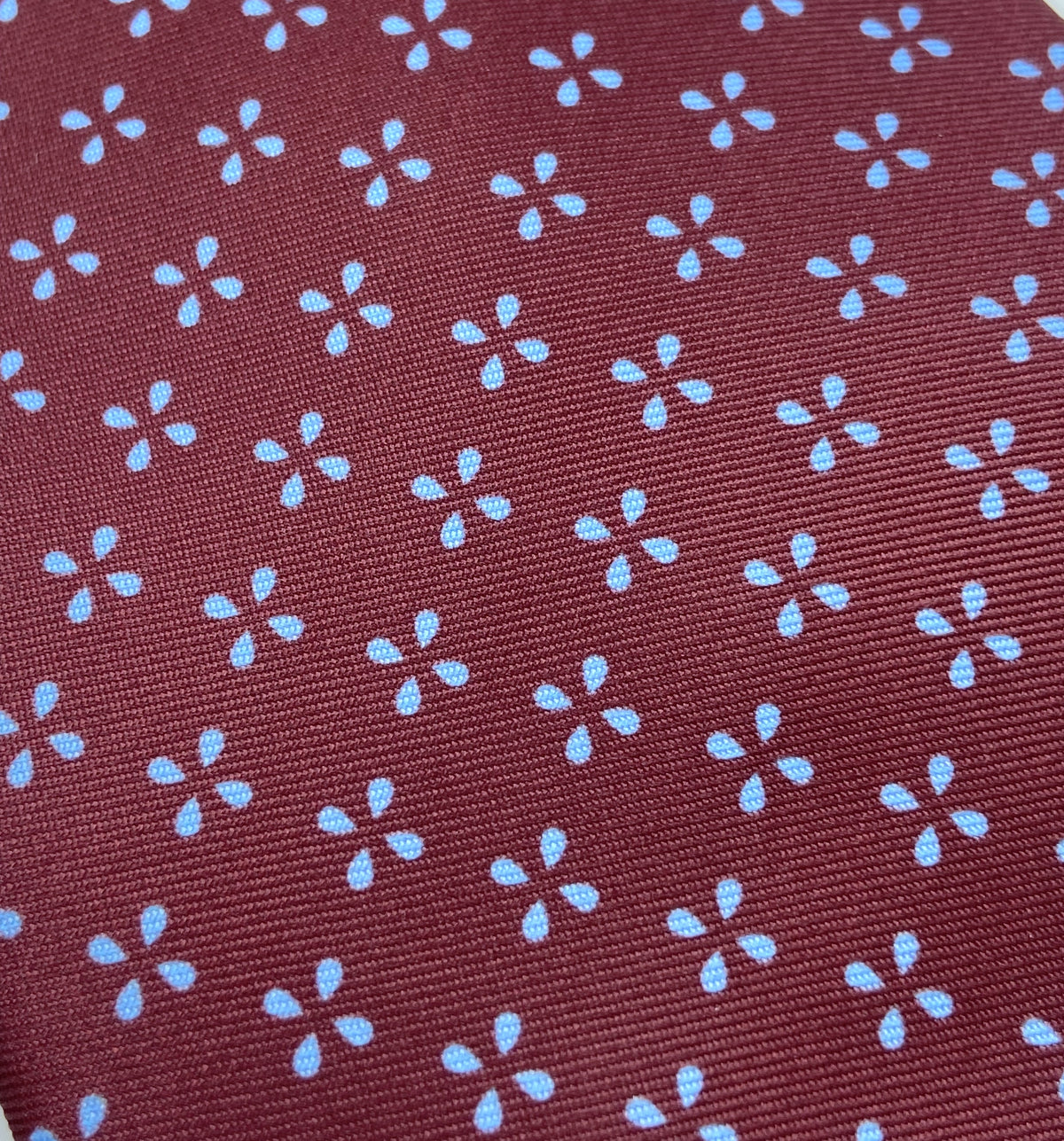 Cravatta - Petali Bordeaux