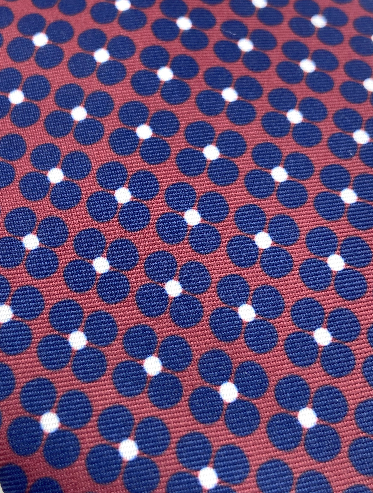 Cravatta - Cerchi Bordeaux