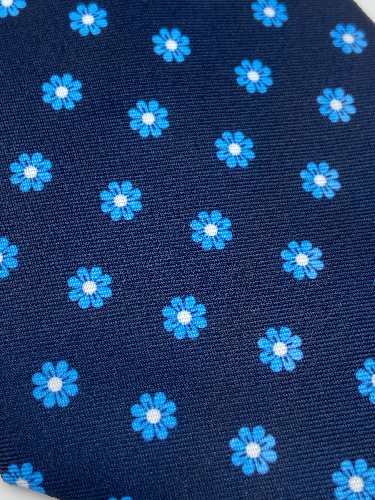 Cravatta - Prato Fiorito Bluette