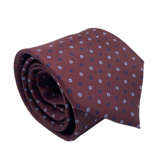 Cravatta - Fancy Bordeaux