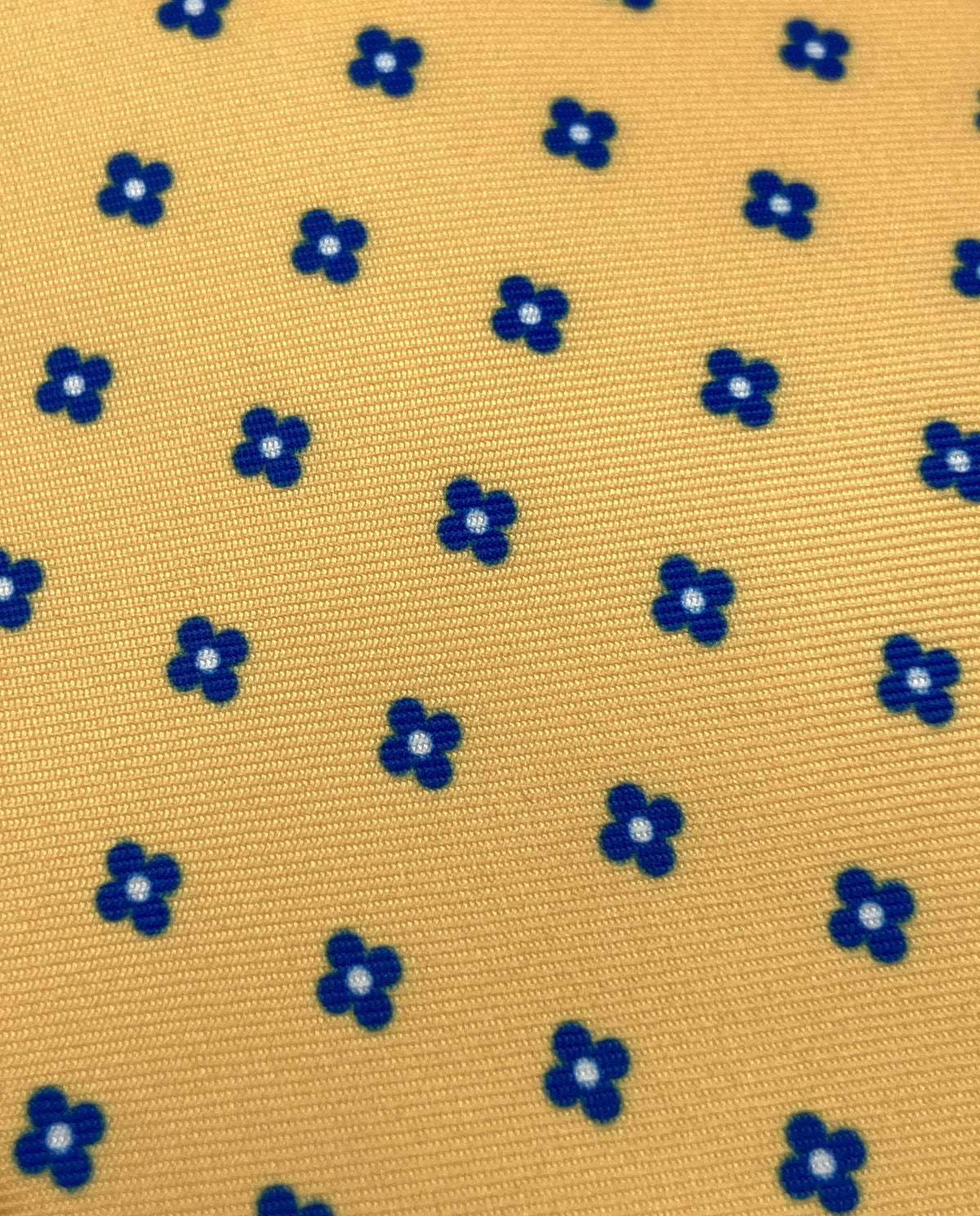 Cravatta - Flowers Giallo