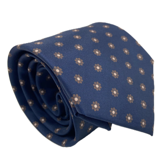 Cravatta - Prato Fiorito Blu