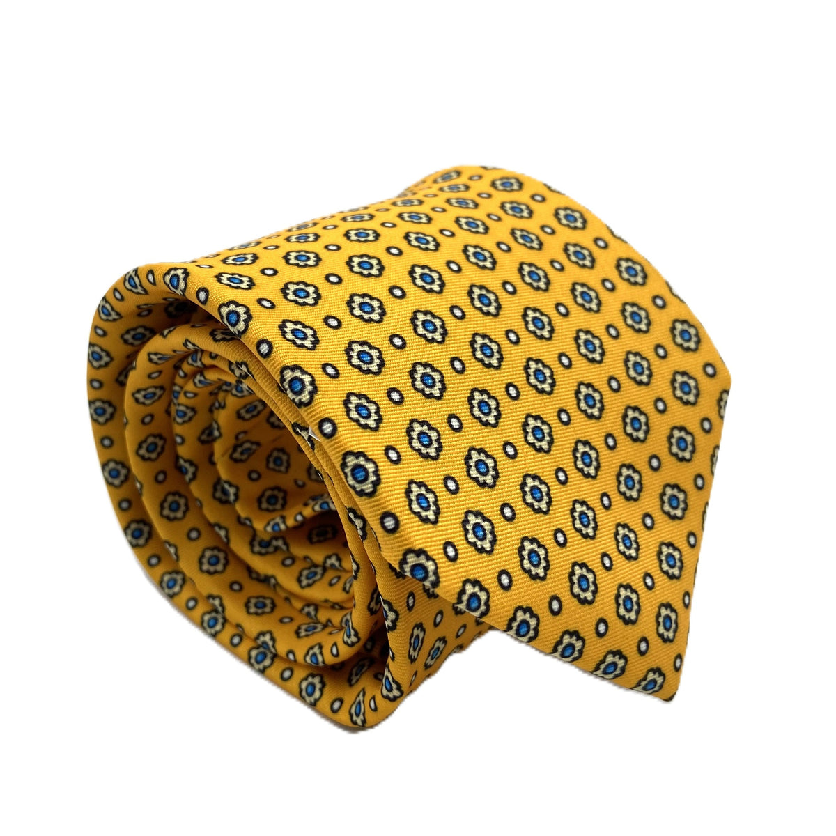 Cravatta 7 pieghe - Capri Giallo