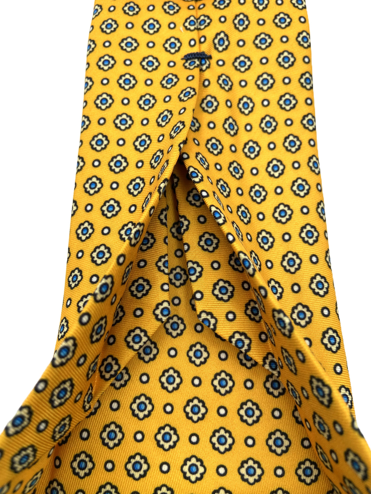 Cravatta 7 pieghe - Capri Giallo