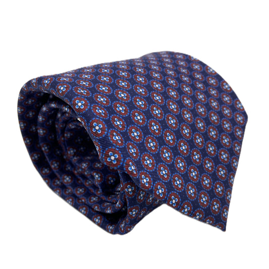 Cravatta 7 pieghe - Maiori Blu