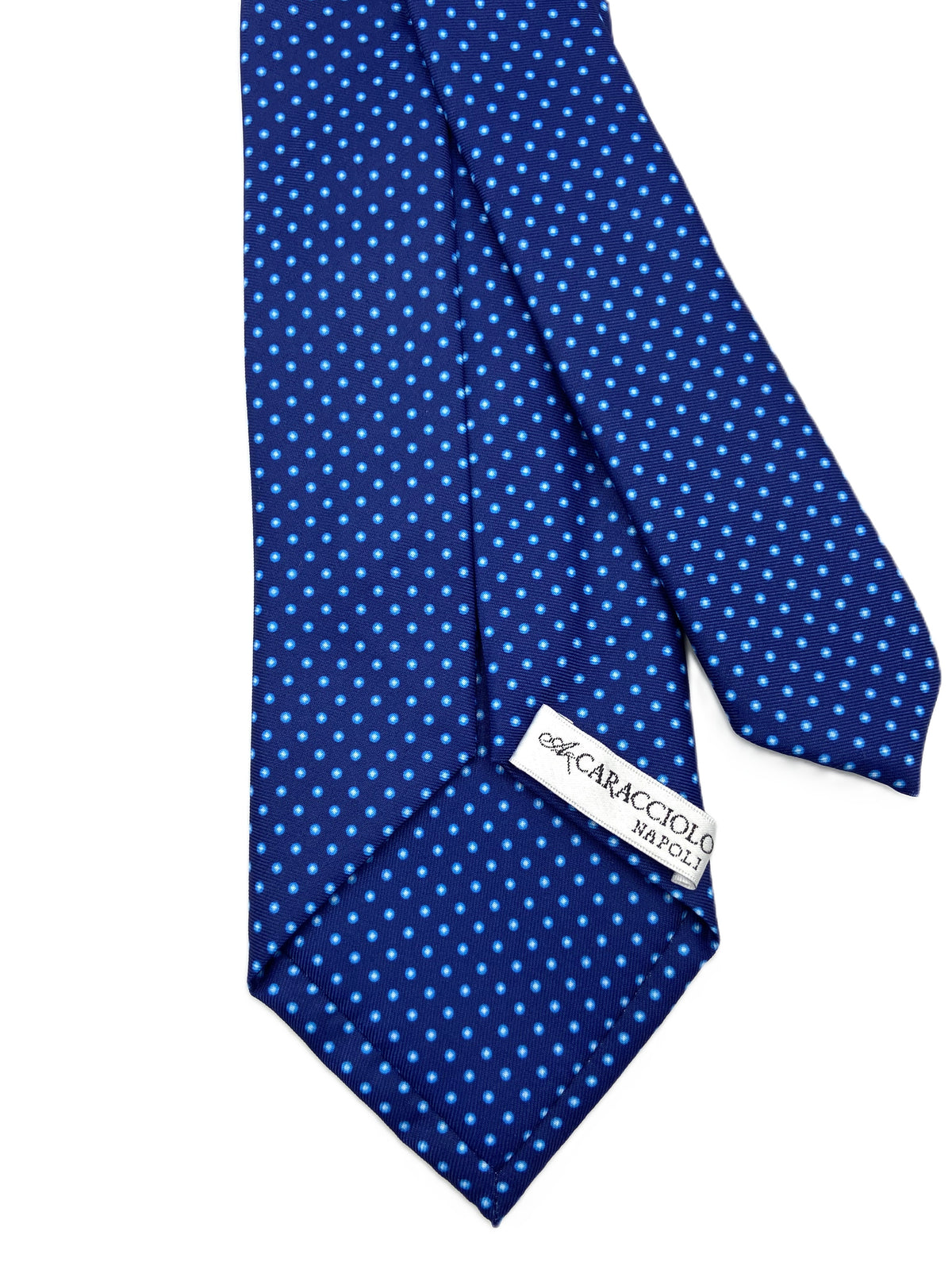 Cravatta 7 pieghe - Masaniello Bluette