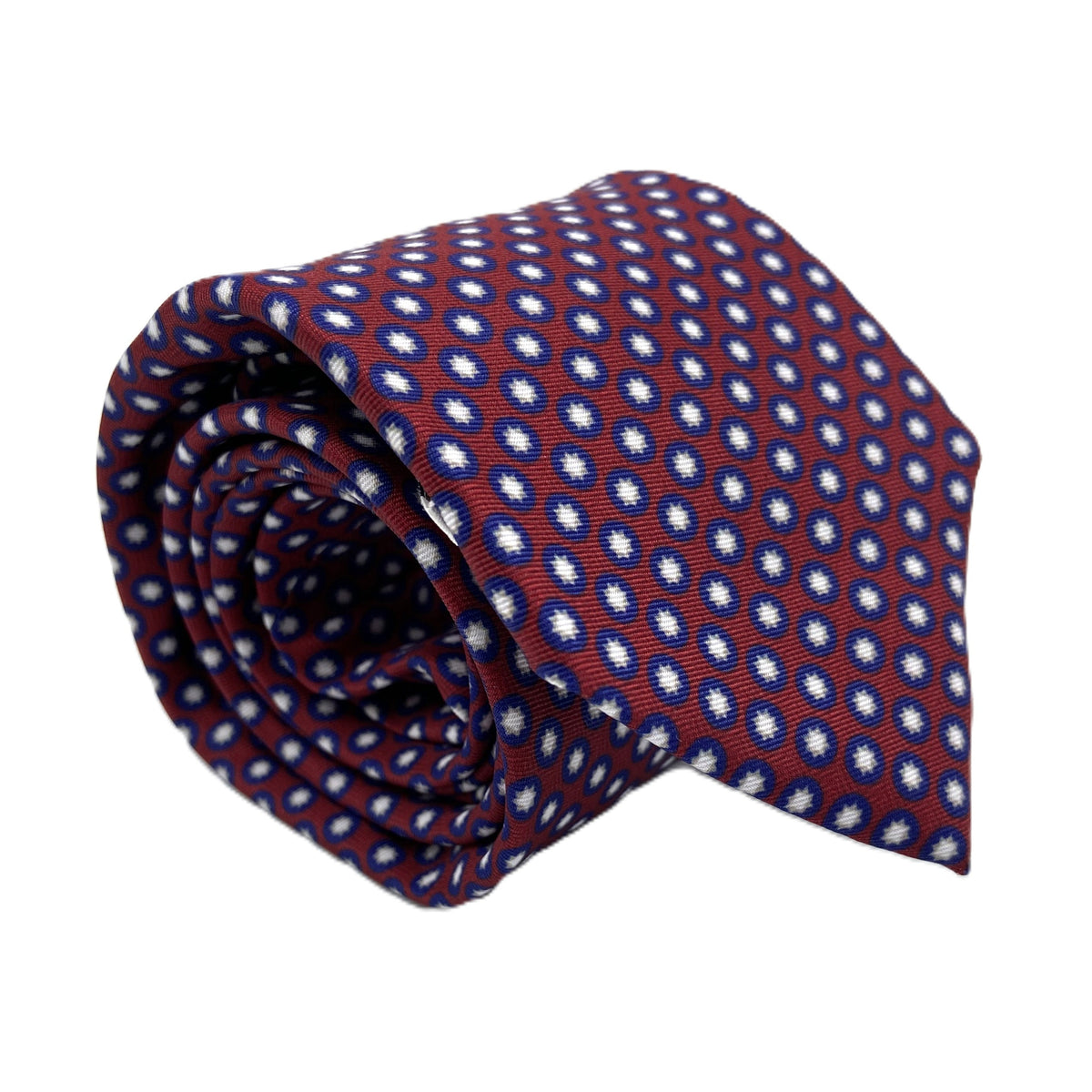 Cravatta 7 pieghe - Partenopea Bordeaux