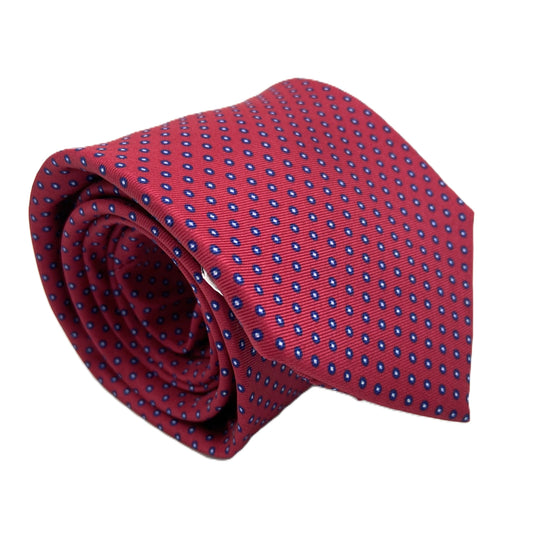 Cravatta 7 pieghe - Masaniello Rosso