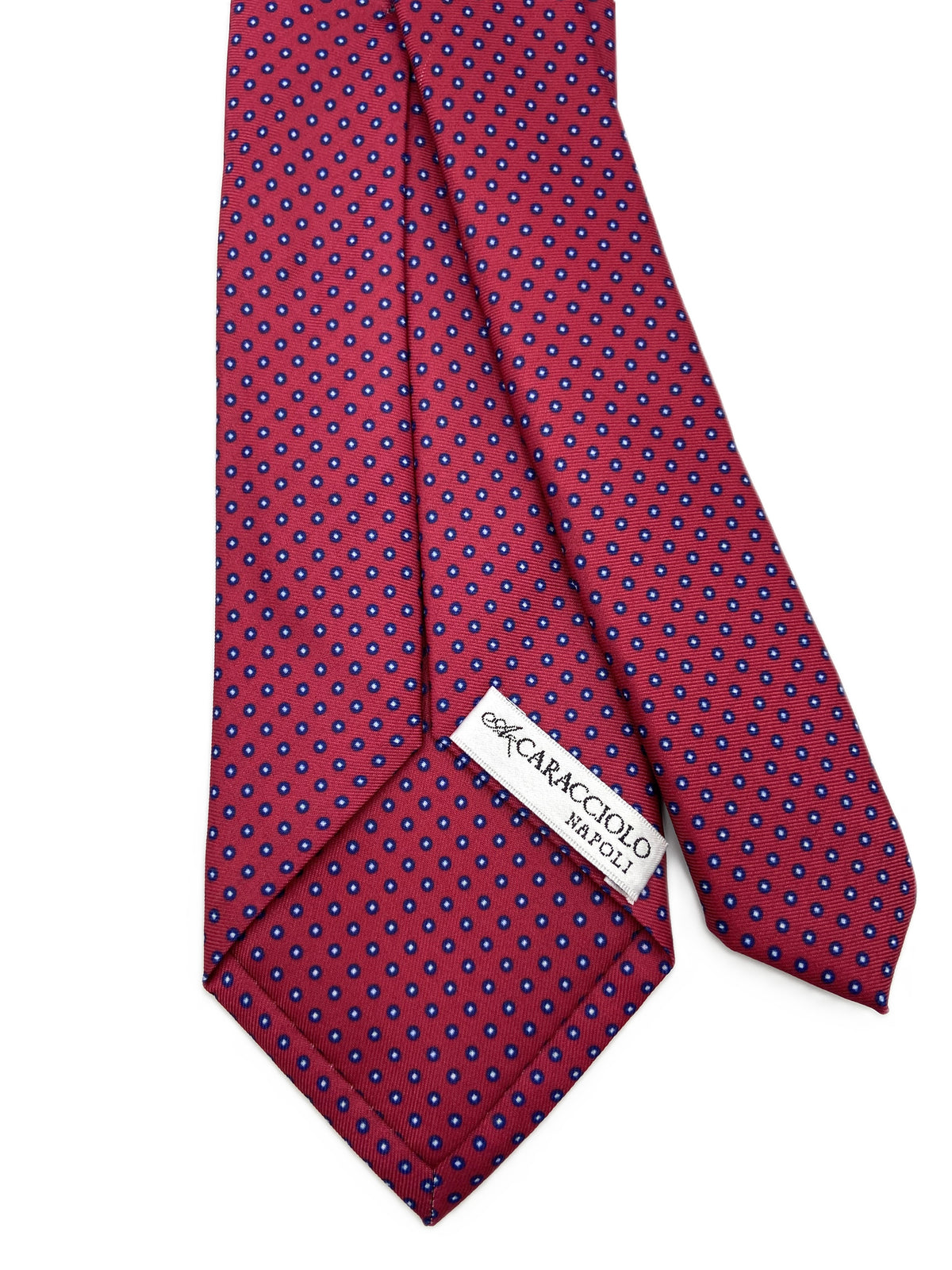 Cravatta 7 pieghe - Masaniello Rosso