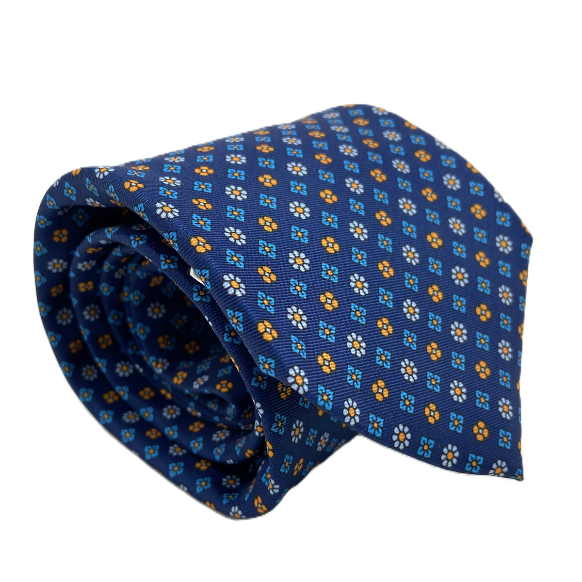 Cravatta 7 pieghe - Plebiscito Bluette