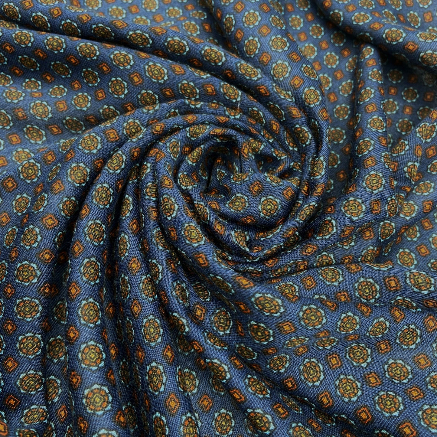 Sciarpa - Flower Blu Notte