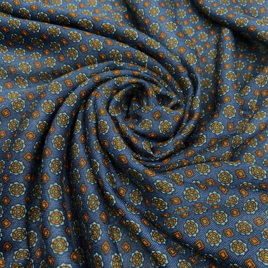 Sciarpa - Flower Blu Notte