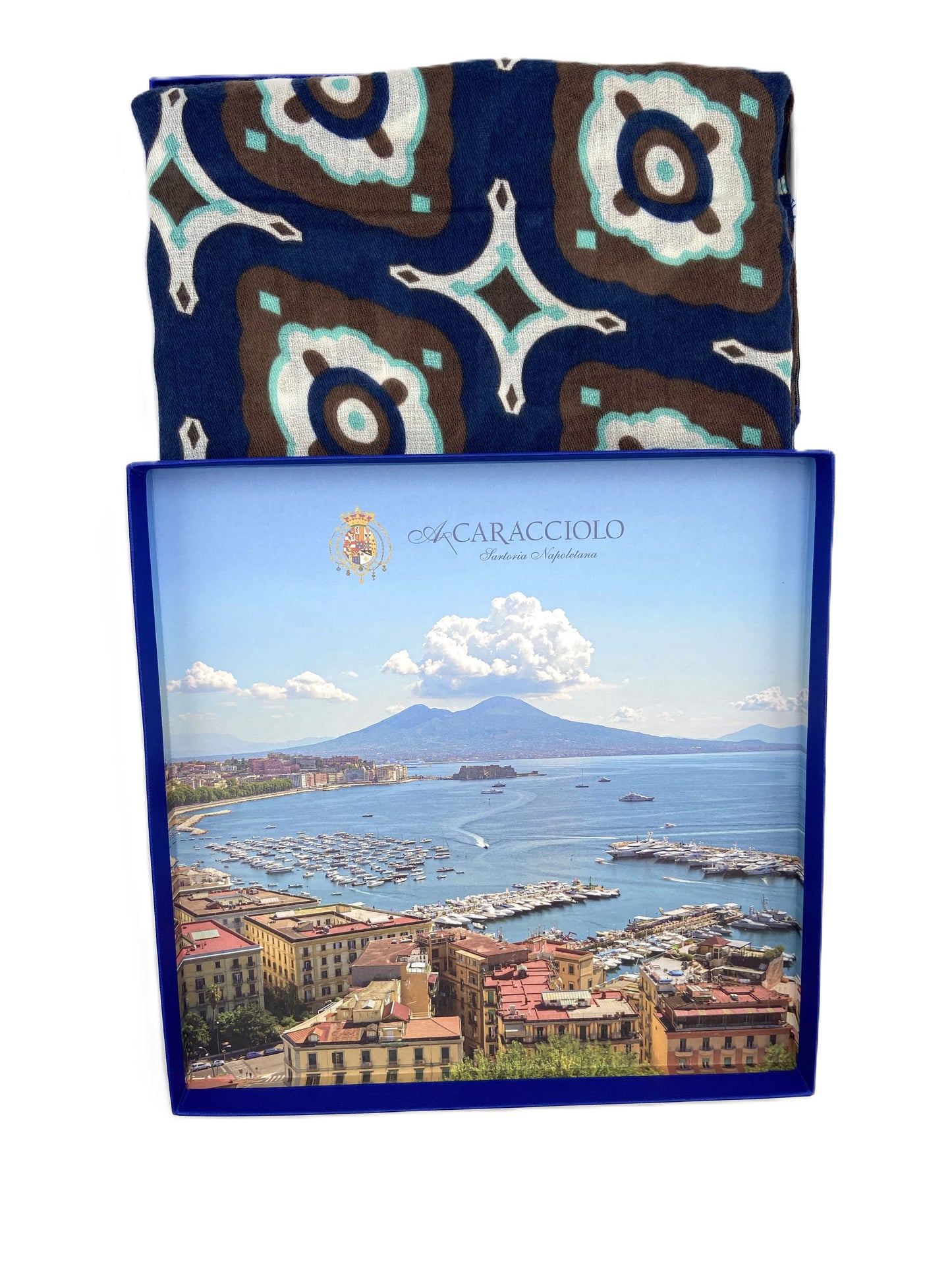 Sciarpa - Mosaico Blu