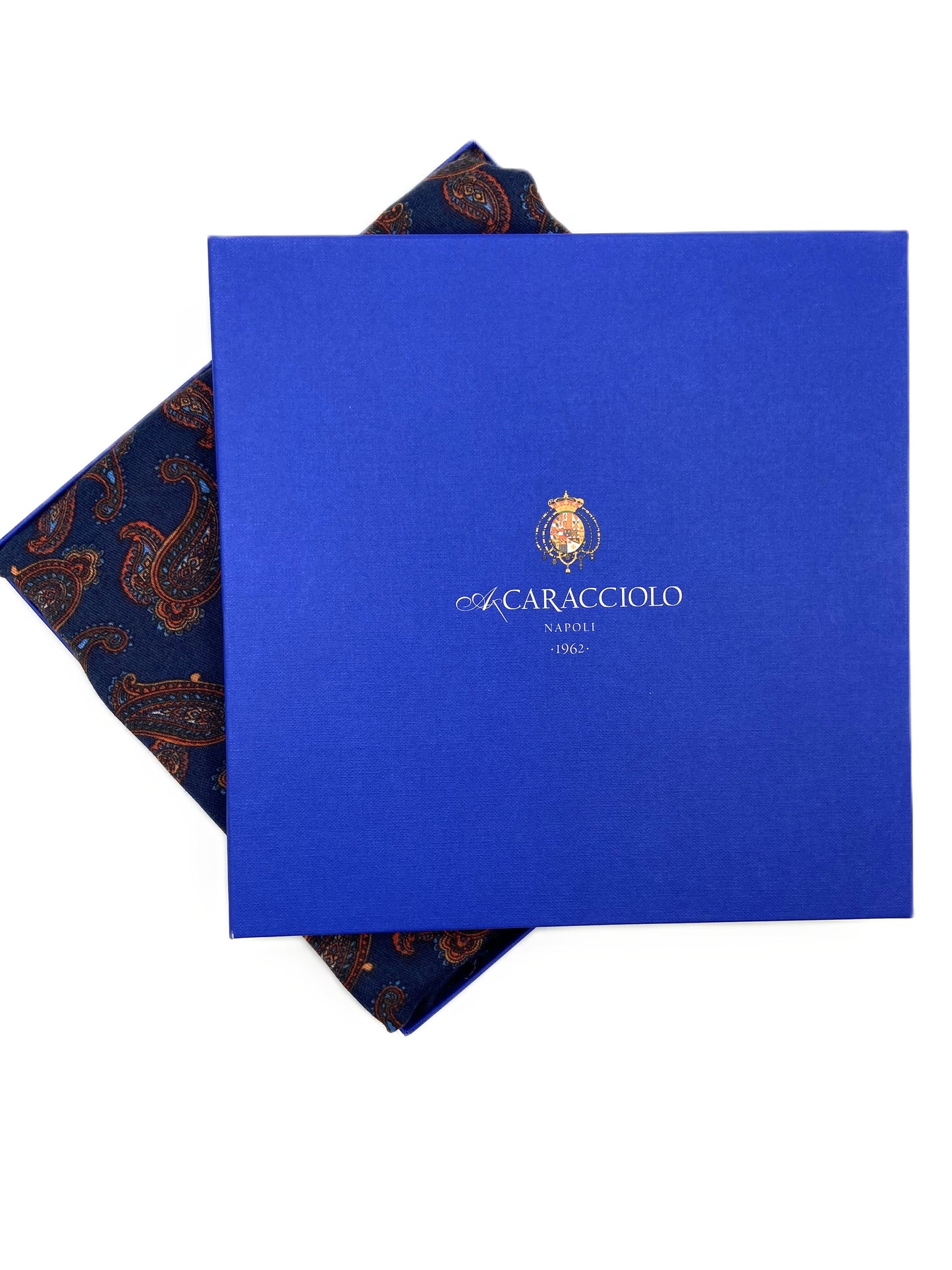 Sciarpa - Damasco Blu