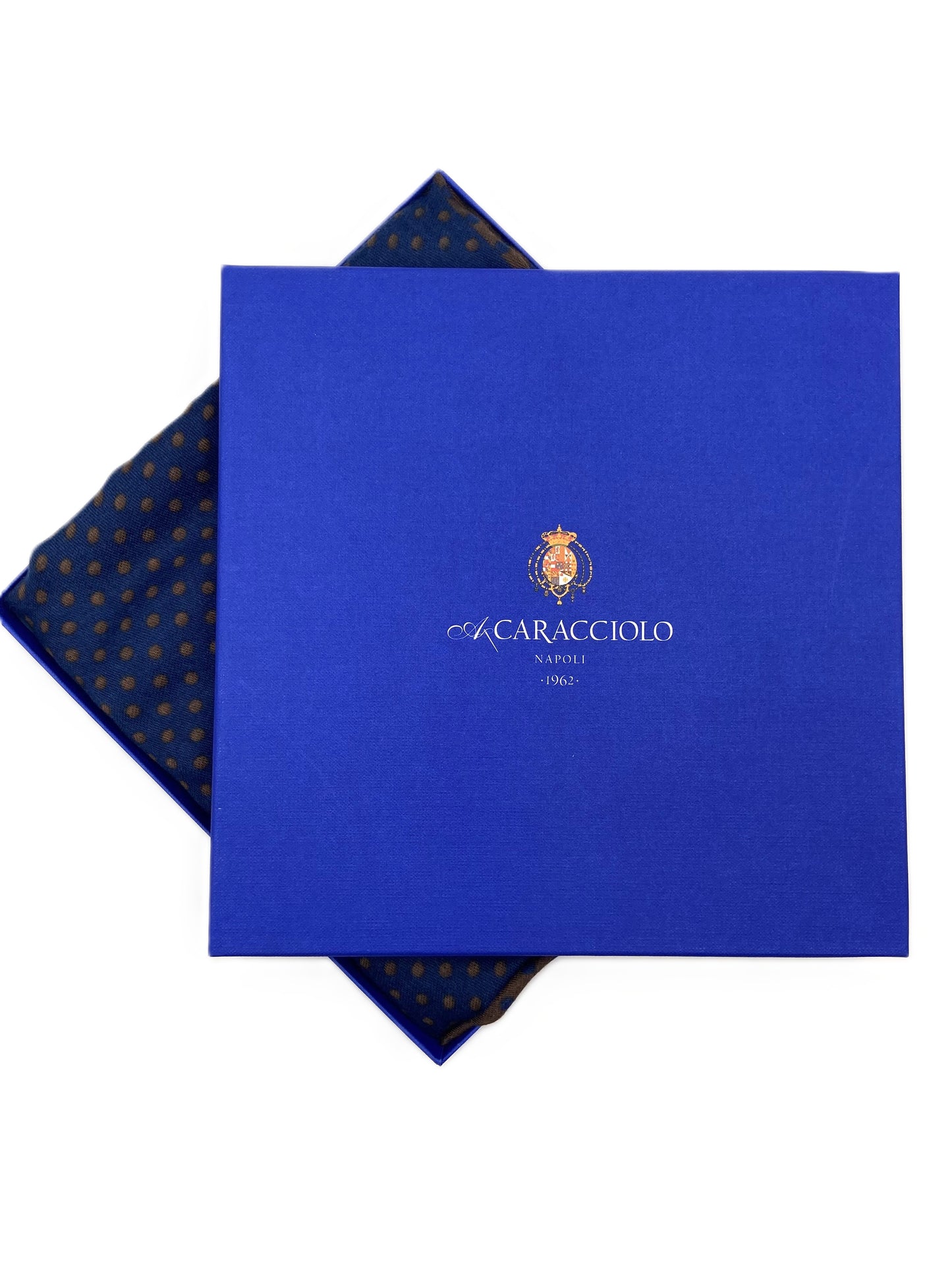 Sciarpa - Pois Blu Marrone