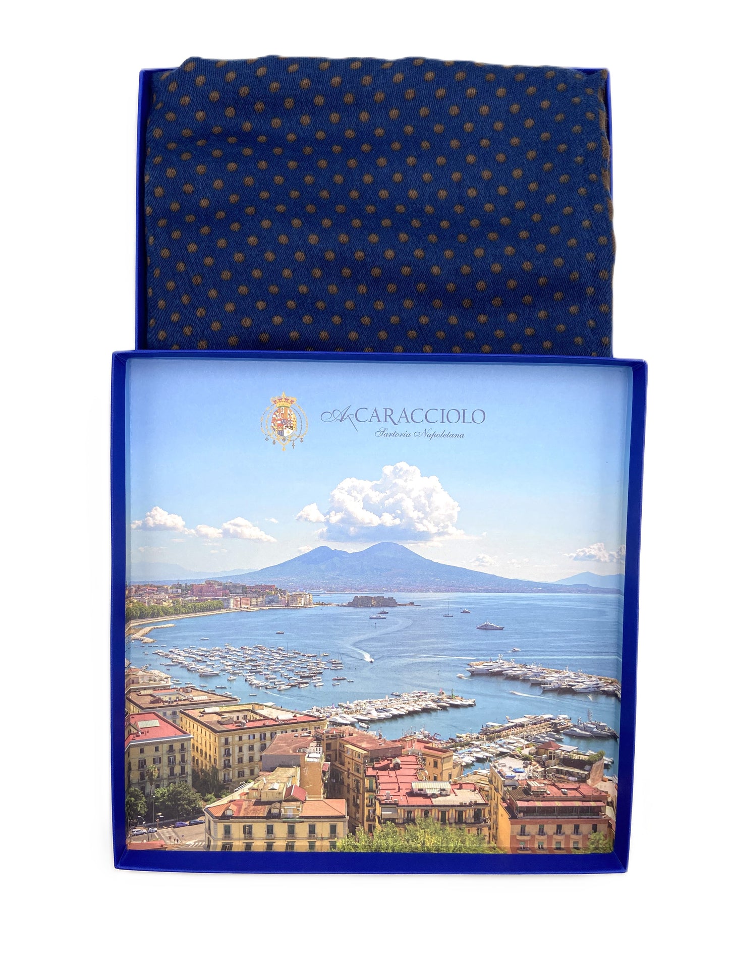 Sciarpa - Pois Blu Marrone