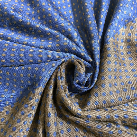 Sciarpa - Pois Blu Marrone