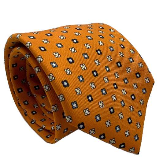 Cravatta - Poker Arancione