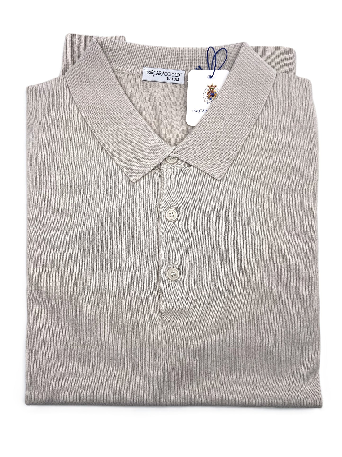 Polo tre bottoni - 100% cotone | A.Caracciolo