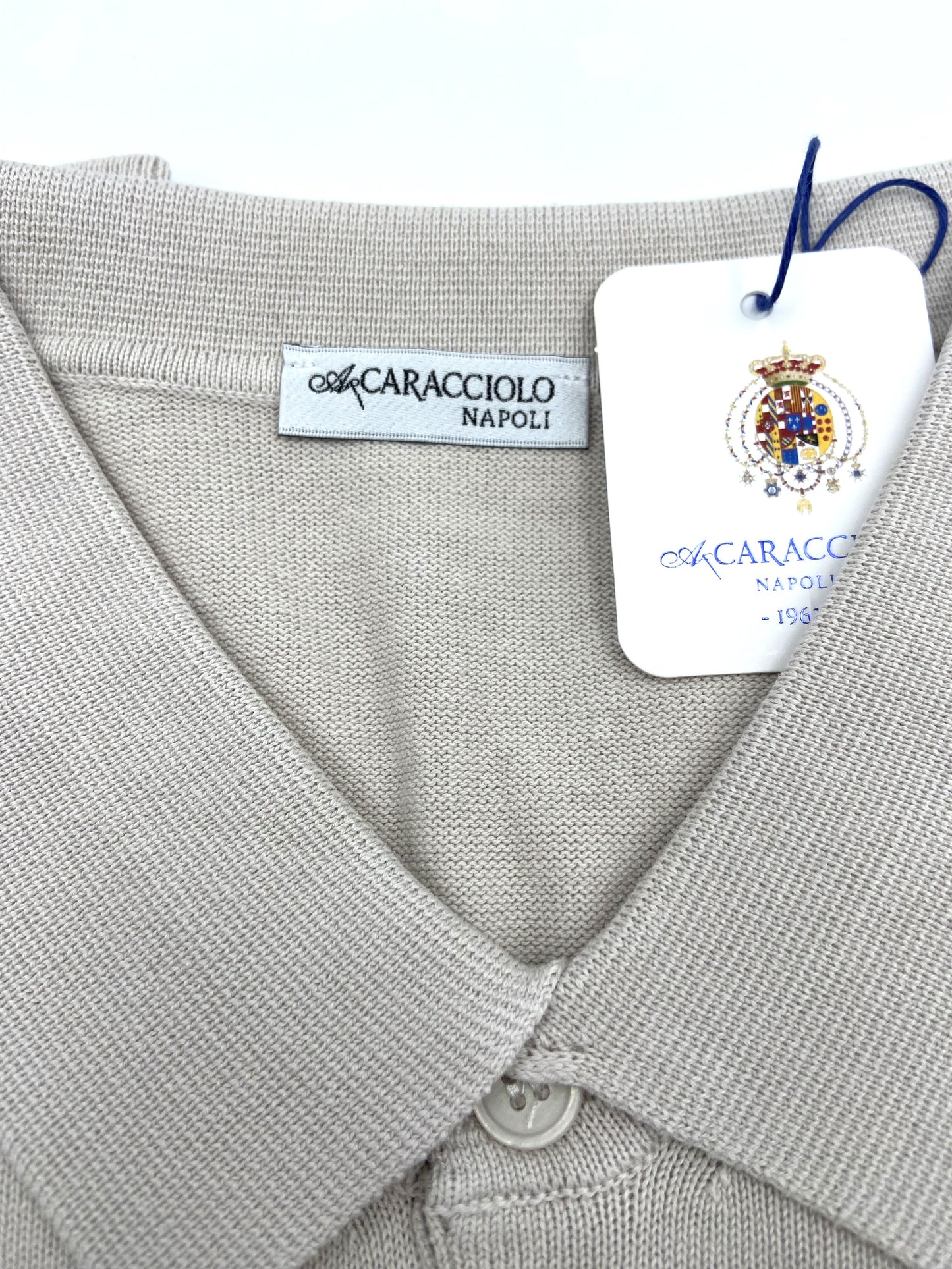 Polo tre bottoni - 100% cotone | A.Caracciolo